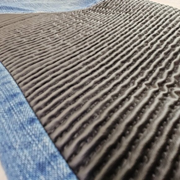 Grindhouse Denim Moto Jeans Men's 38x34 Double Padded Knee Whiskered EUC Cycling - Picture 5 of 16